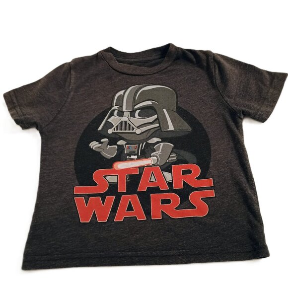 VGUC: Star Wars Darth Vader sze 3T-4T T-shirt - Picture 1 of 7